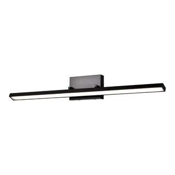 Modern Black Vanity Light Fixture - Adjustable - 17W - 1100 Lumens - 3000K/3500K/4000K Selectable CCT - ETL Listed